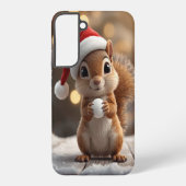 Coque Samsung Galaxy Cute Christmas Squirrel Galaxy S22 Plus Case (Verso)