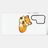 Coque Samsung Galaxy Cute Cozy Sleeping Fox (Verso Horizontal)