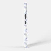 Coque Samsung Galaxy Cute Ghost and Spider Web Halloween Pattern (Côté droit)