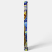 Coque Samsung Galaxy Cute Kitten Starry Night Van Gogh (Côté gauche)