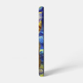 Coque Samsung Galaxy Cute Kitten Starry Night Van Gogh (Côté gauche)