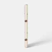 Coque Samsung Galaxy Cute Motif forestier de Hérisson et Champignons (Côté gauche)