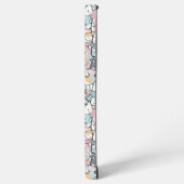 Coque Samsung Galaxy Cute Pink and Purple Anime Jumble (Côté gauche)