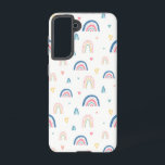 Coque Samsung Galaxy Cute Rainbows & Hearts Motif<br><div class="desc">Découvrez ce joli design branché avec des coeurs et des arcs-en-ciel.</div>