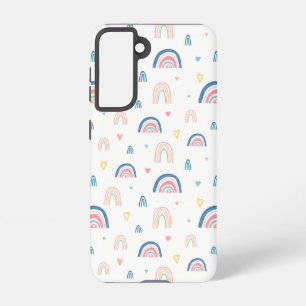 Coque Samsung Galaxy Cute Rainbows & Hearts Motif