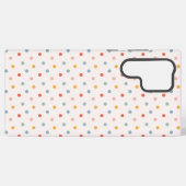 Coque Samsung Galaxy Cute Scattered Mini Polka Dots Muted Terrazzo Spec (Verso Horizontal)