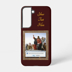 Coque Samsung Galaxy Cyber Sermon drôle Personnalisé