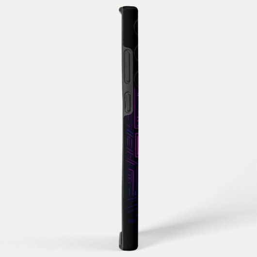 Coque Samsung Galaxy Cyber Tokyo Hacker – Neon Glow Samsung GPhone Case (Côté droit)