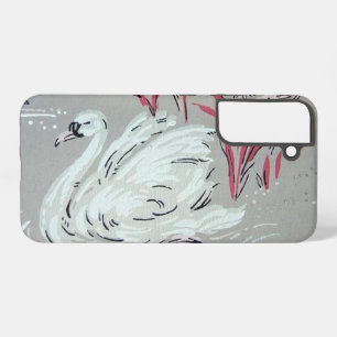 Coque Samsung Galaxy Cygne Vintage
