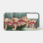 Coque Samsung Galaxy Cygne vintage (Verso Horizontal)