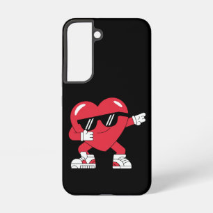Coque Samsung Galaxy Dabbing Coeur drôle Cadeaux Valentines Jour