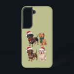 Coque Samsung Galaxy Dachshund Christmas Chien Maman Lover Noël Cadeau<br><div class="desc">Dachshund Noël Chien Maman Lover Noël cadeau</div>