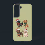 Coque Samsung Galaxy Dachshund Christmas Chien Maman Lover Noël Cadeau<br><div class="desc">Dachshund Noël Chien Maman Lover Noël cadeau</div>