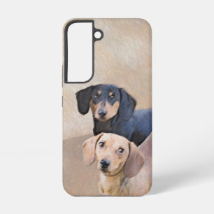 Coque Samsung Galaxy Dachshund (Smooth) Peinture - Art Chien original