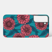 Coque Samsung Galaxy Dahlias (Verso Horizontal)