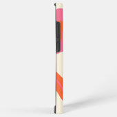 Coque Samsung Galaxy Daisy Groove - Rose, orange et crème (Côté droit)