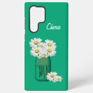 Coque Samsung Galaxy Daisy Mason Jar