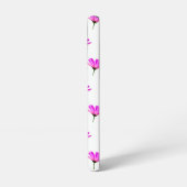Coque Samsung Galaxy Daisy rose (Côté gauche)