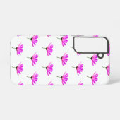 Coque Samsung Galaxy Daisy rose (Verso Horizontal)