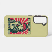 Coque Samsung Galaxy Dame Du Chat Fou Pour Kamala 2024 (Verso Horizontal)