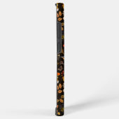 Coque Samsung Galaxy Dans les bois / Cerf d'automne sur noir (Côté droit)