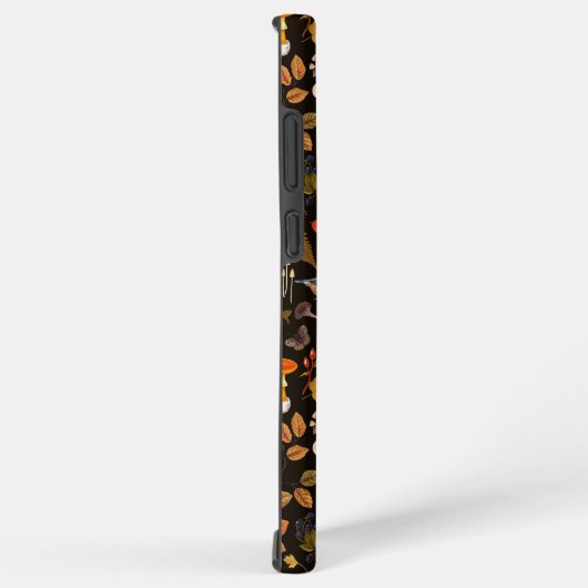 Coque Samsung Galaxy Dans les bois / Cerf d'automne sur noir (Côté droit)