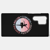 Coque Samsung Galaxy Danseuse de Ballet - Valeurs de Mentalité (Verso Horizontal)