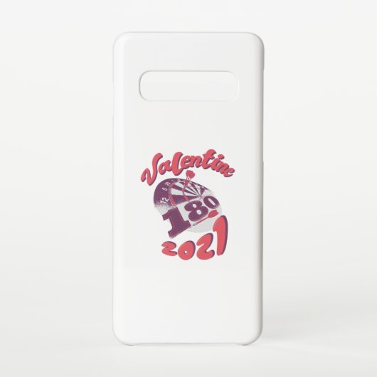 Coque Samsung Galaxy Darts est ma Saint Valentin 2021 (Dos)