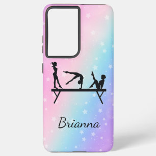 Coque Samsung Galaxy De la poutre au téléphone Gymnastique personnalisé