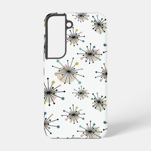 Coque Samsung Galaxy Début de l'ère atomique mi-siècle rétro (Verso)