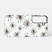 Coque Samsung Galaxy Début de l'ère atomique mi-siècle rétro (Verso Horizontal)