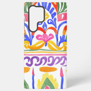 Coque Samsung Galaxy décor roumain traditionnel