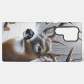 Coque Samsung Galaxy Deer d'hiver/Buck art (Verso Horizontal)