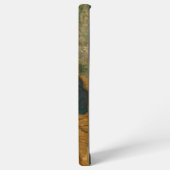 Coque Samsung Galaxy Degas Une Femme assise à côté d'un vase de fleurs (Côté gauche)