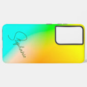 Coque Samsung Galaxy Dégradé multicolore (Côté gauche)