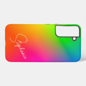 Coque Samsung Galaxy Dégradé multicolore (Verso Horizontal)