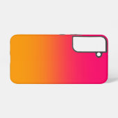 Coque Samsung Galaxy Dégradé rose jaune (Verso Horizontal)