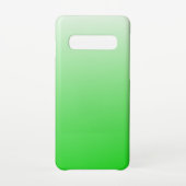 Coque Samsung Galaxy dégradé vert à blanc #00cc00 (Dos)