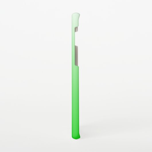 Coque Samsung Galaxy dégradé vert à blanc #00cc00 (Côté gauche)