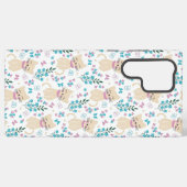 Coque Samsung Galaxy Delicate Kitten and Botanical Doodle (Verso Horizontal)