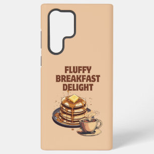Coque Samsung Galaxy Délice de petit-déjeuner de pancakes moelleux