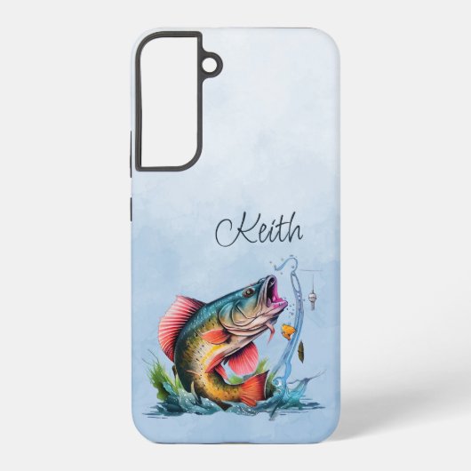 Coque Samsung Galaxy D'énormes poissons qui sortent de l'eau (Verso)