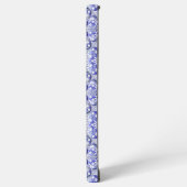 Coque Samsung Galaxy Dentelle en céramique Bleu de Grèce (Côté gauche)