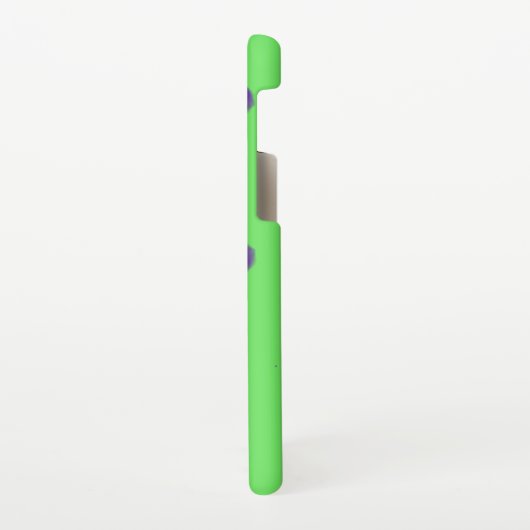 Coque Samsung Galaxy Déploiements en violet vert néon (Côté gauche)