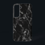 Coque Samsung Galaxy Design en pierre de marbre noir<br><div class="desc">Pierre de marbre noir tendance</div>