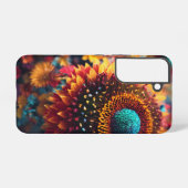 Coque Samsung Galaxy Design floral dynamique (Verso Horizontal)