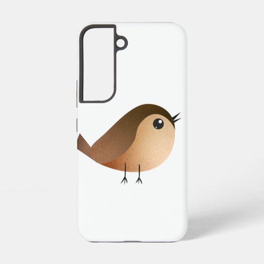 Coque Samsung Galaxy Dessin d'Oiseau de Bruant (Verso)