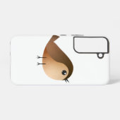 Coque Samsung Galaxy Dessin d'Oiseau de Bruant (Verso Horizontal)