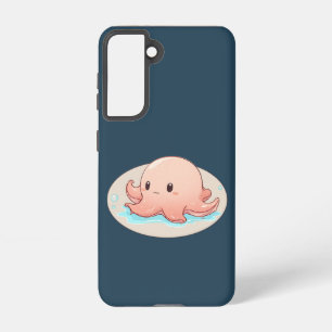 Coque Samsung Galaxy Dessin d'un bébé poulpe rose