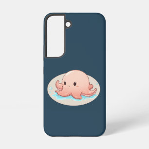 Coque Samsung Galaxy Dessin d'un bébé poulpe rose